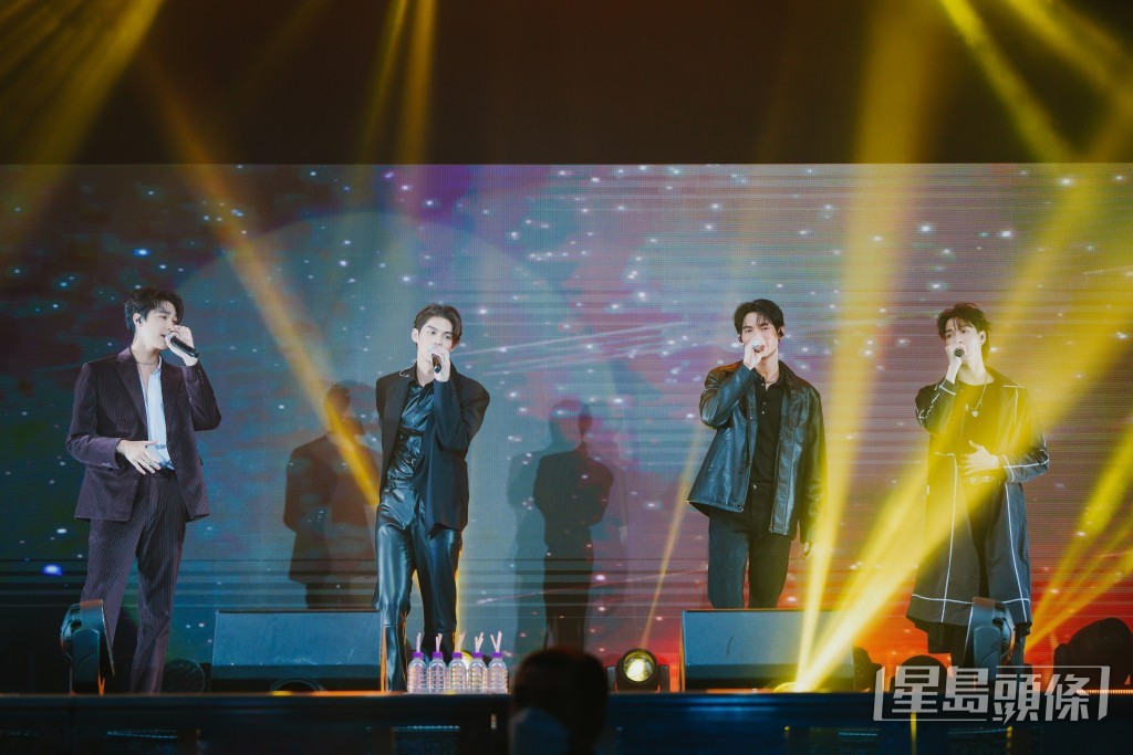 泰版F4今年2月在香港亞洲國際博覽館舉行演唱會。