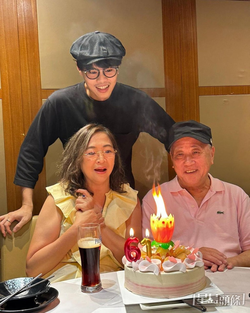 一點都唔似61歲！