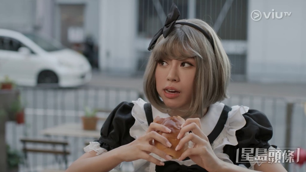 林泳淘在《打天下》更是以女僕裝出場。