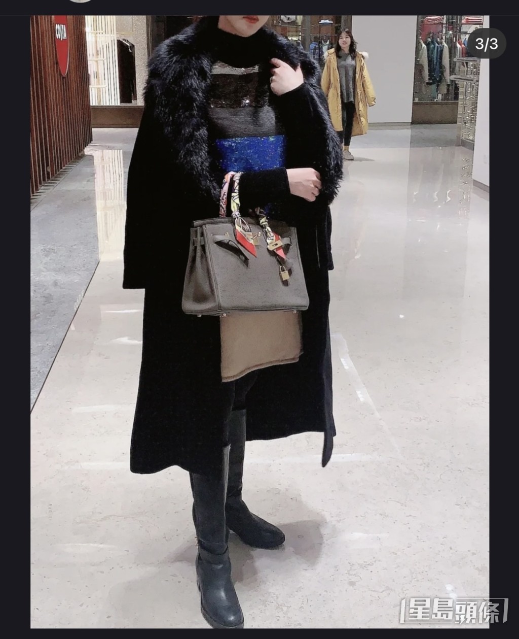 王妤嫻有多個Hermès包包。