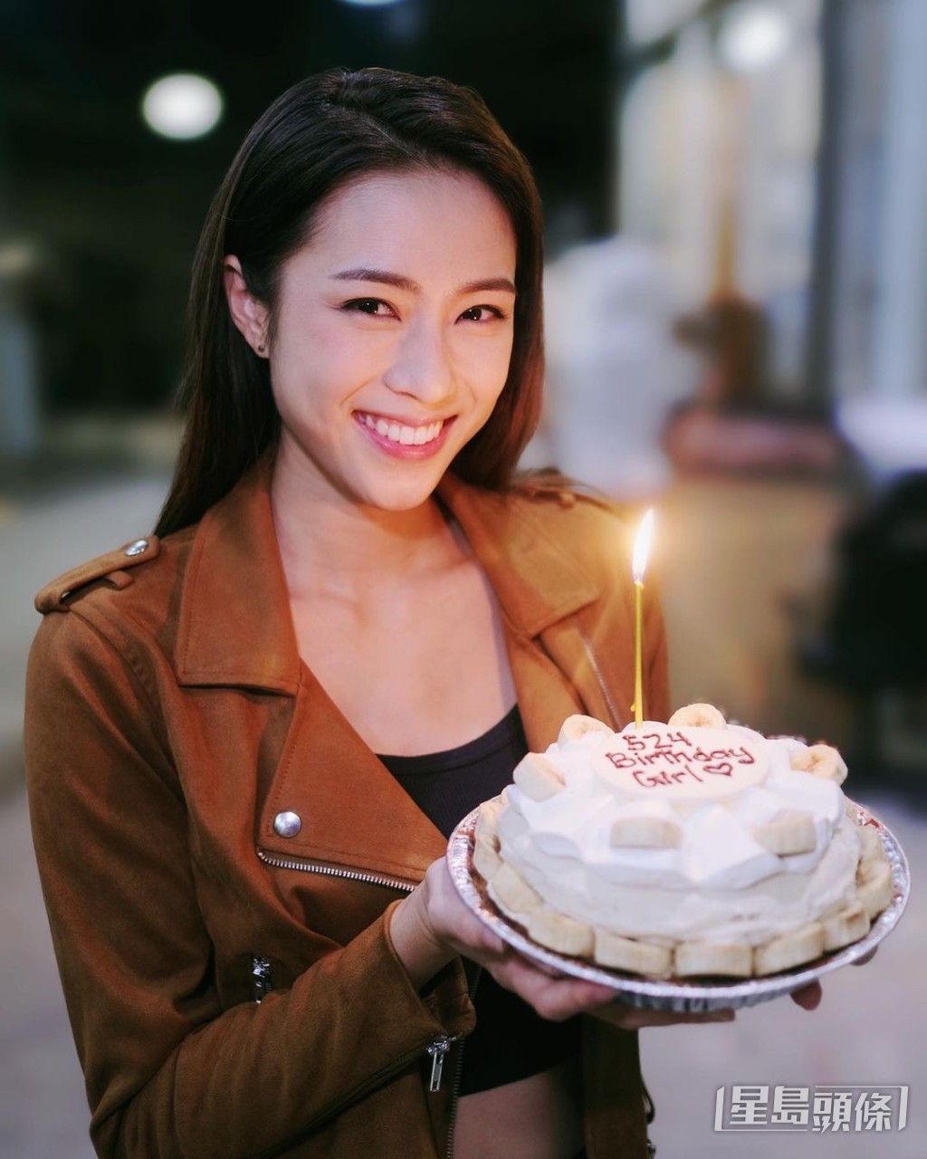拍攝期間獲同事慶祝生日。