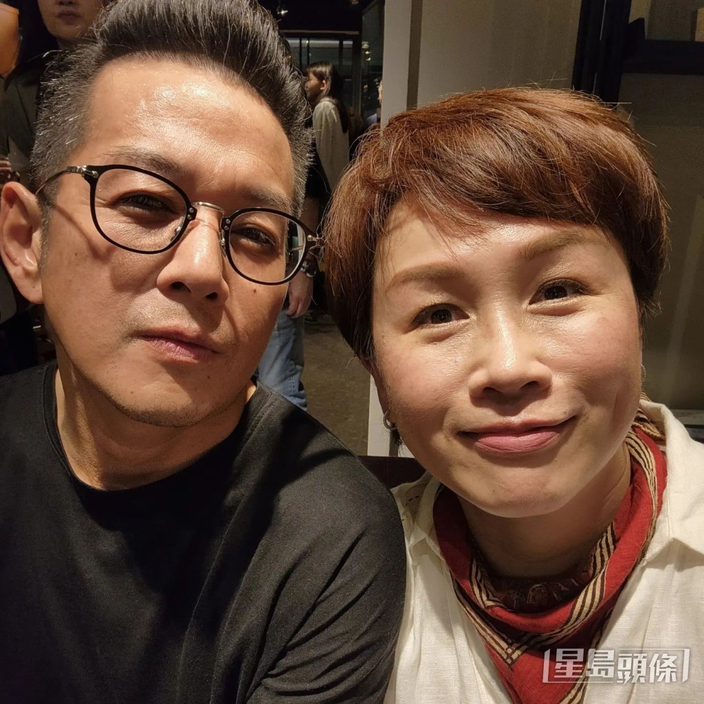 與老拍檔吳家樂非常老友。