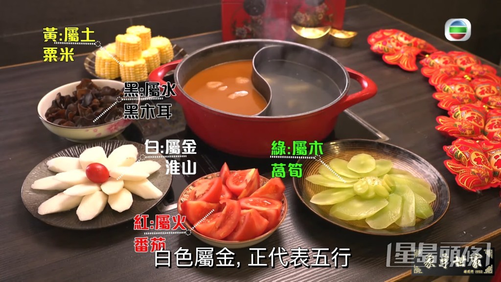 李丞責以兩人挑選的食物,指點迷津。