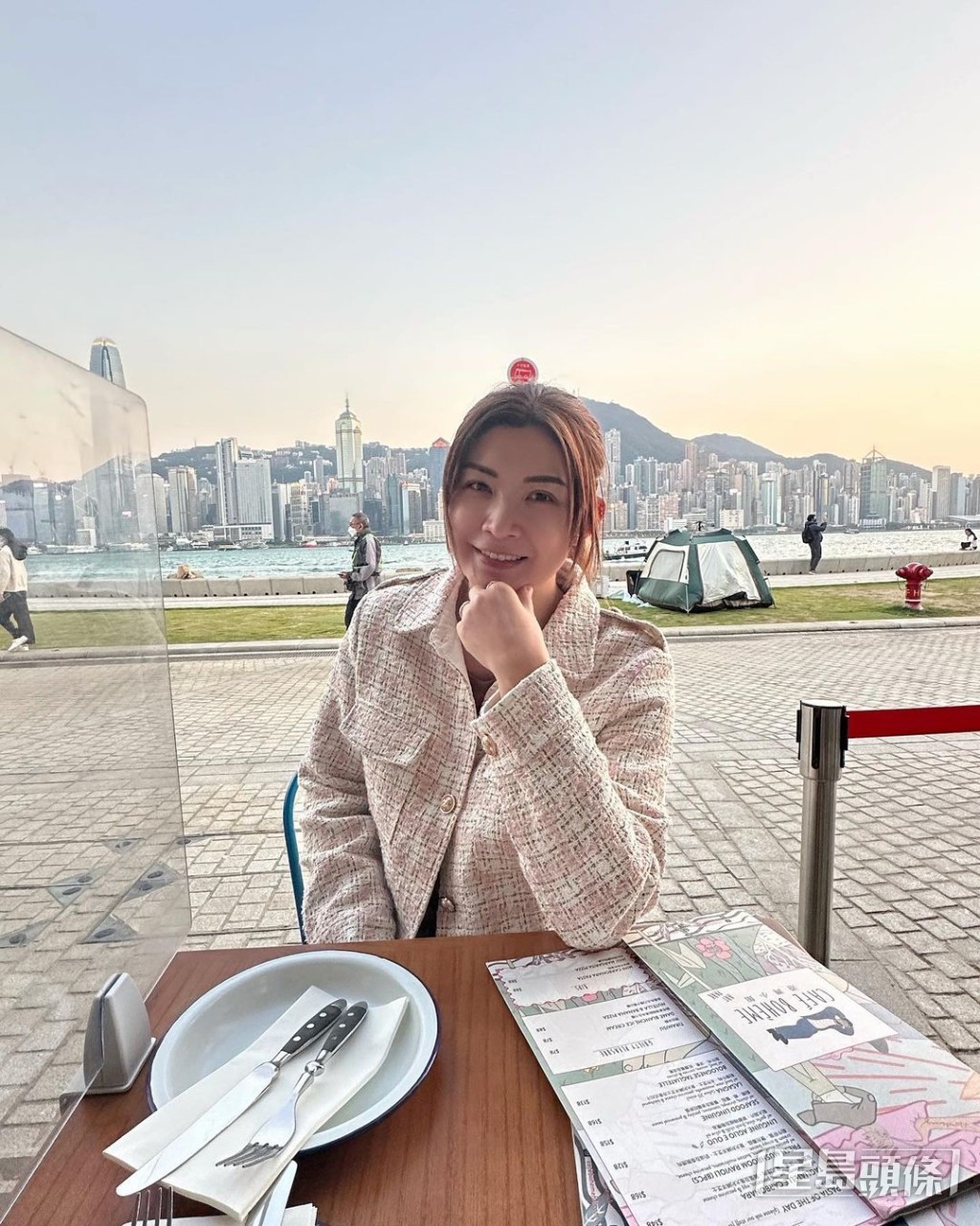 張文采生活好寫意。