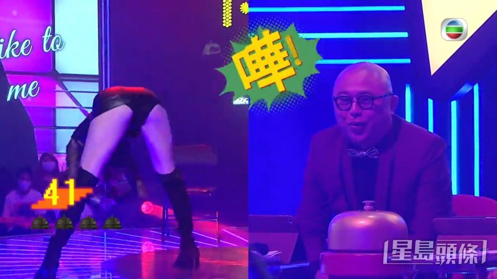 謝采芝的表演睇到主持阿Bob都「嘩嘩聲」!