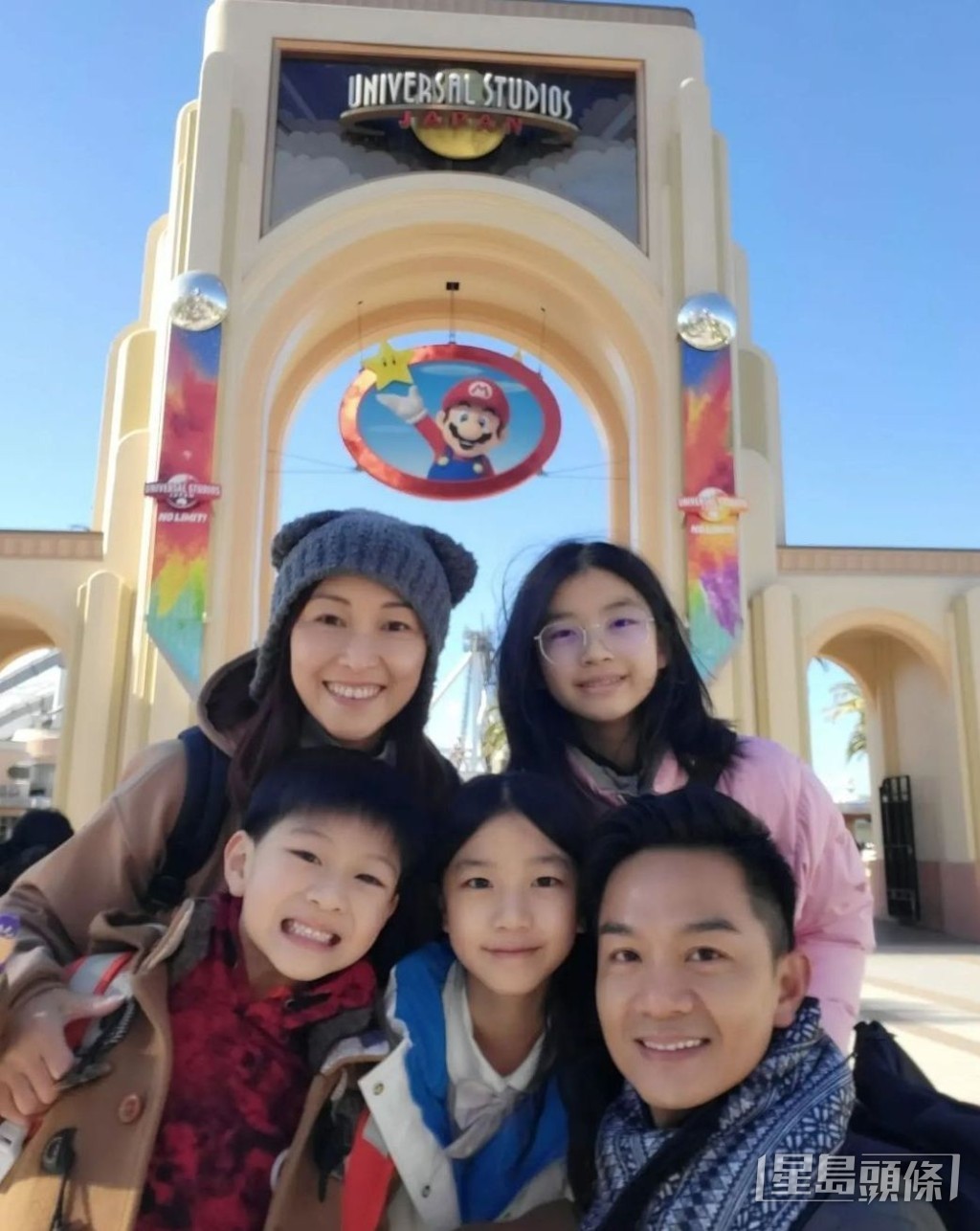 「好男人」胡諾言與太太陳琪有兩女一子,擁有幸福婚姻。