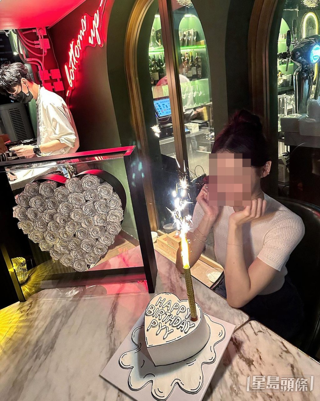 早前慶祝生日。