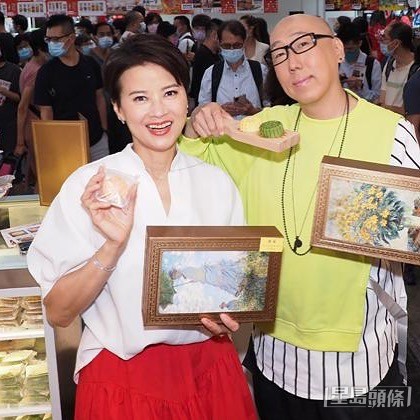 黎燕珊在社交網悼念張學潤。