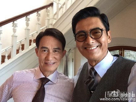 李子雄於《寒戰》再與《英雄本色》的周潤發合作。