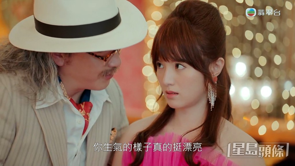 鄺潔楹在熱播劇《一舞傾城》飾演舞小姐「細細粒」。