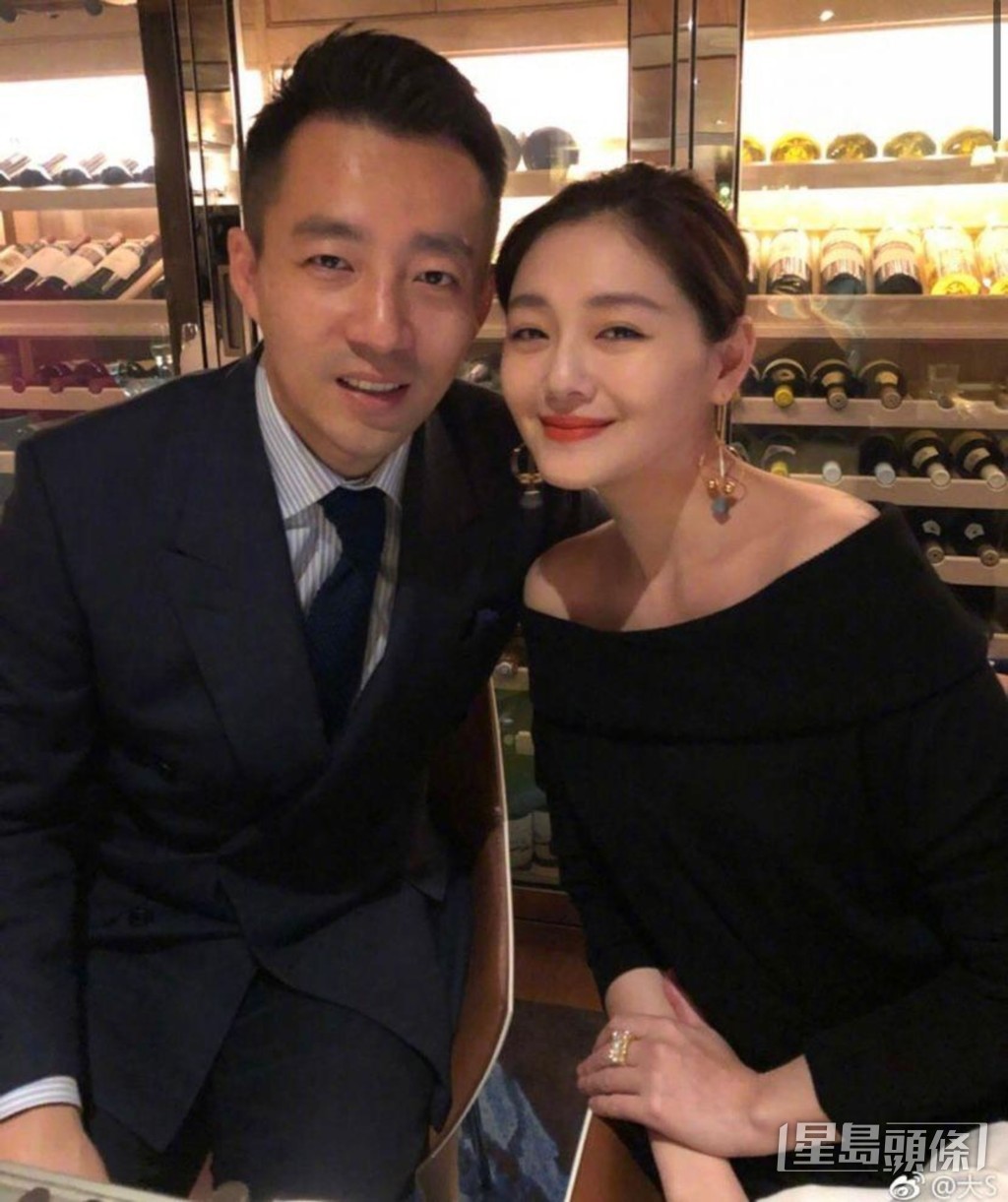 現年46歲台灣女星徐熙媛（大S）去年11月宣佈與汪小菲離婚。