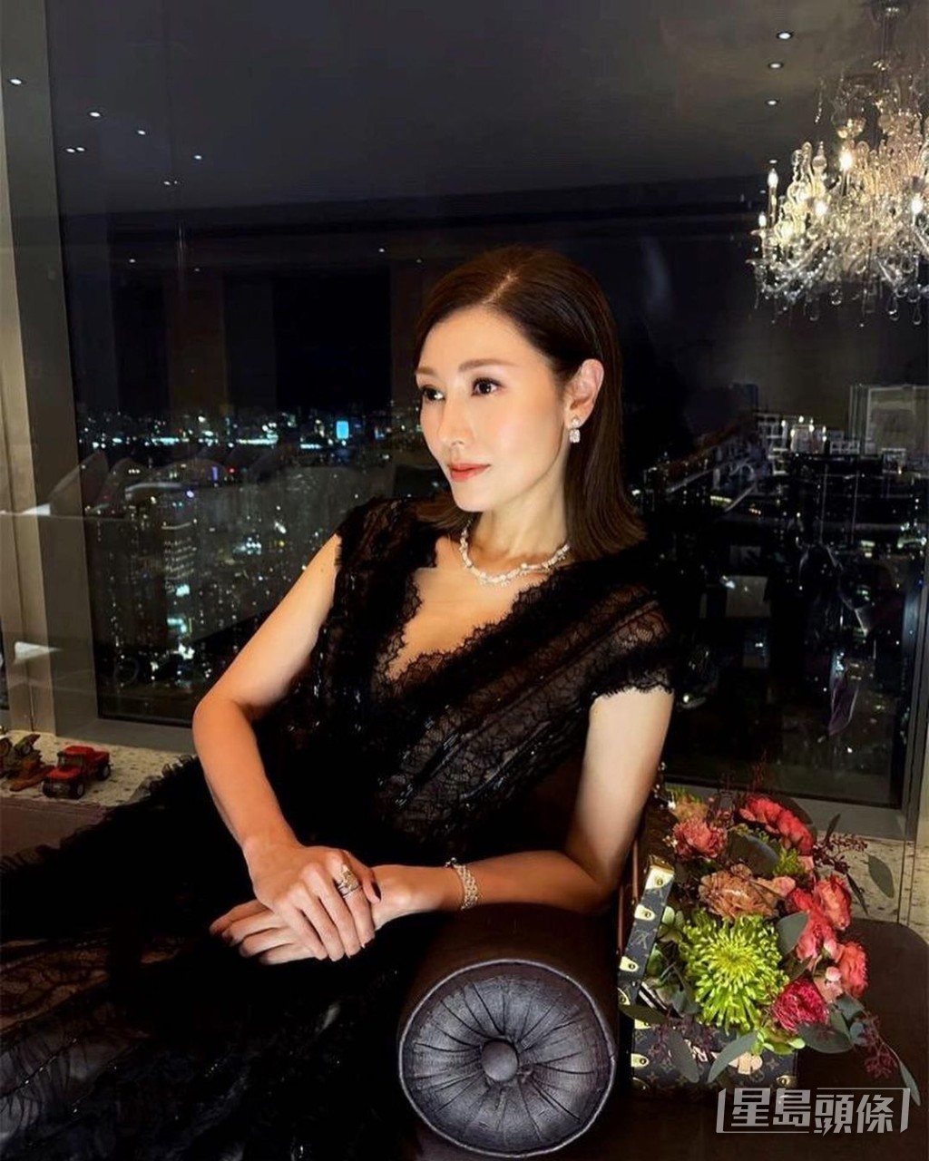 李嘉欣指辗转才得知旧爱登报贺生日。
