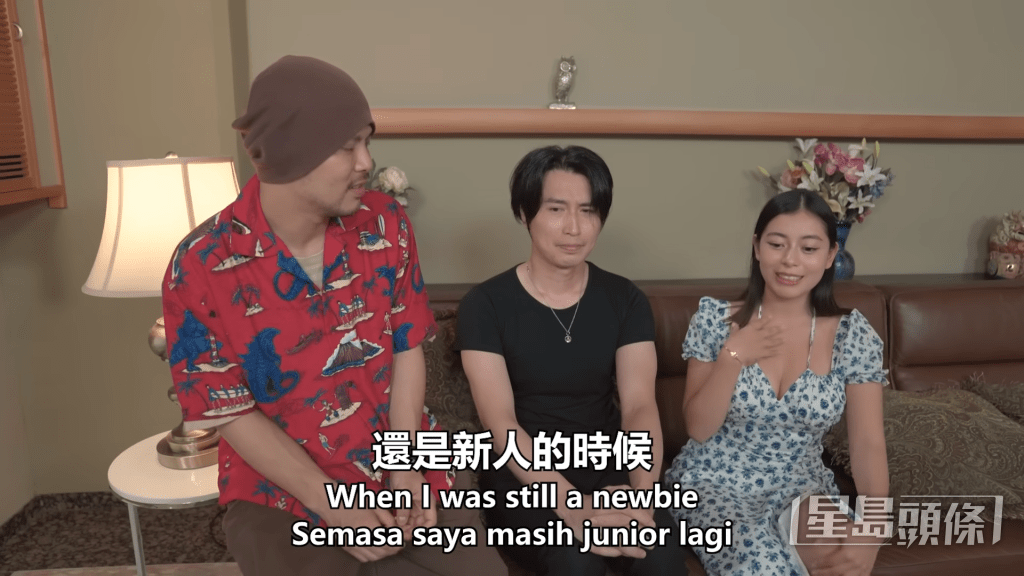 黃明志向男女優偷師。