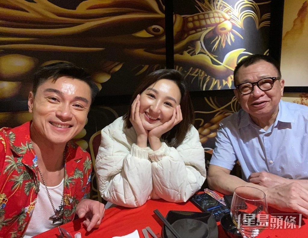 許紹雄早前與黃浩然及高海寧在檳城拍古天樂投資的新戲《鎖戰》。
