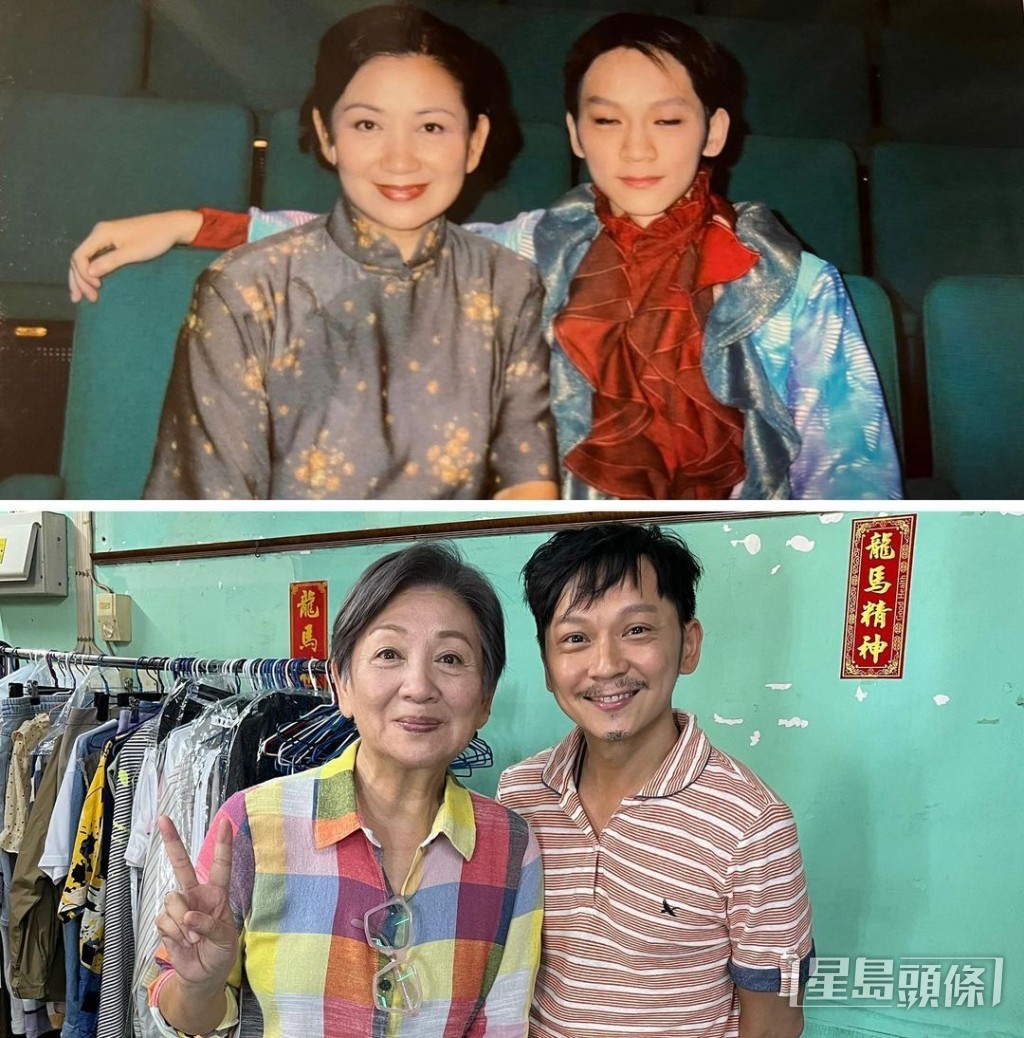 鄧智堅在《下流上車族》與鮑起靜有不少對手戲,原來兩人早年已經合作過。