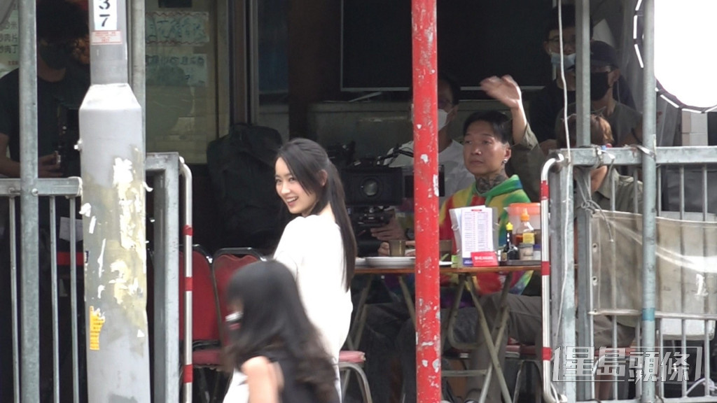 林愷鈴早前參演ViuTV劇集《死角》拍攝。