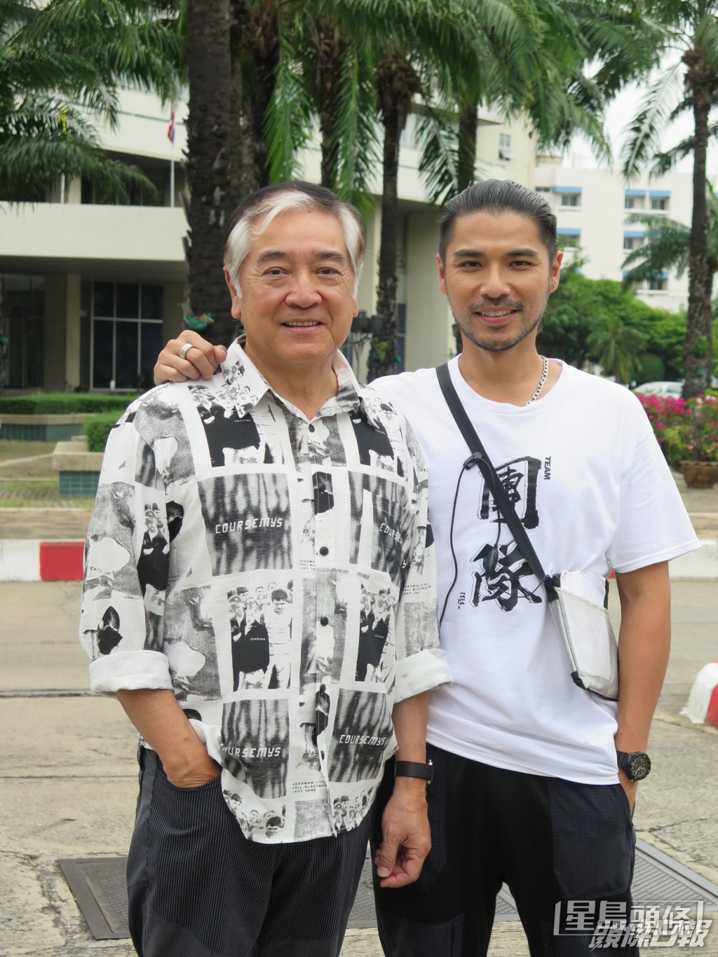 秦沛身體力行支持兒子的演藝事業！
