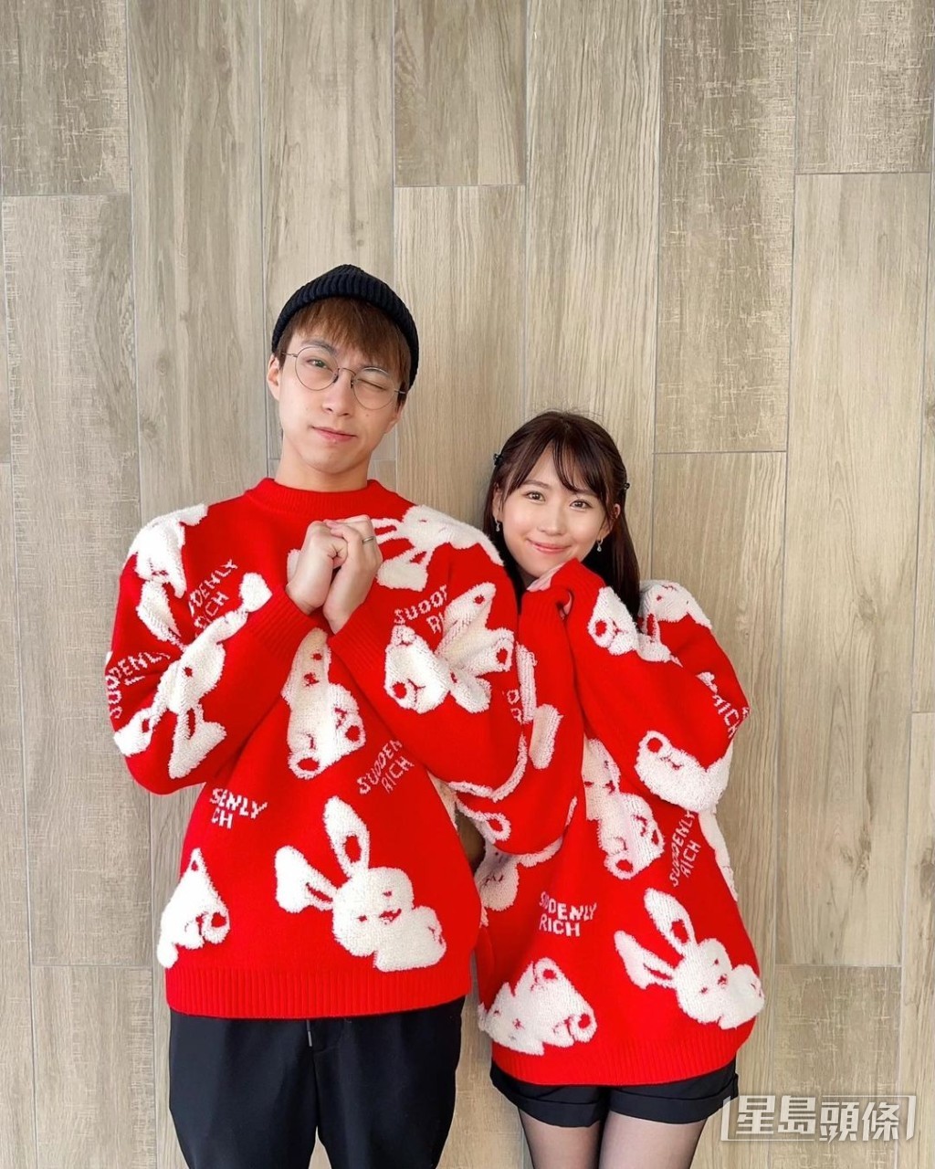 網民大讚吳氏夫婦好Cute。