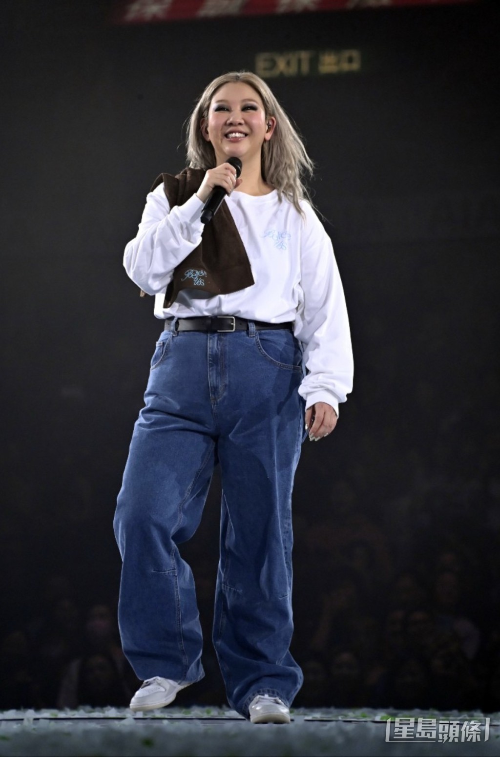 欣宜亦有casual wear上陣。