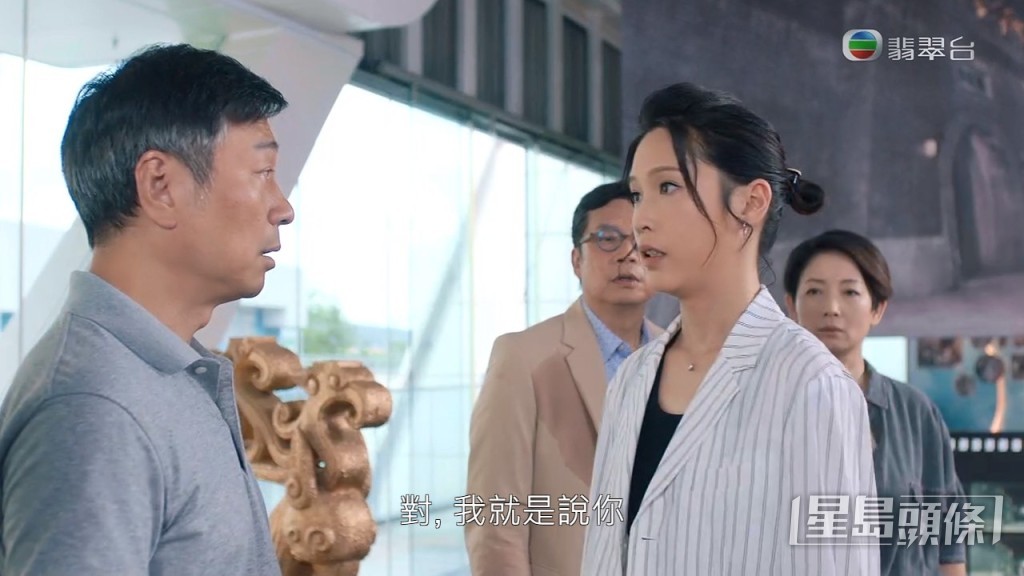 蔣祖曼感謝獲黎耀祥耐心教佢拍喊戲。