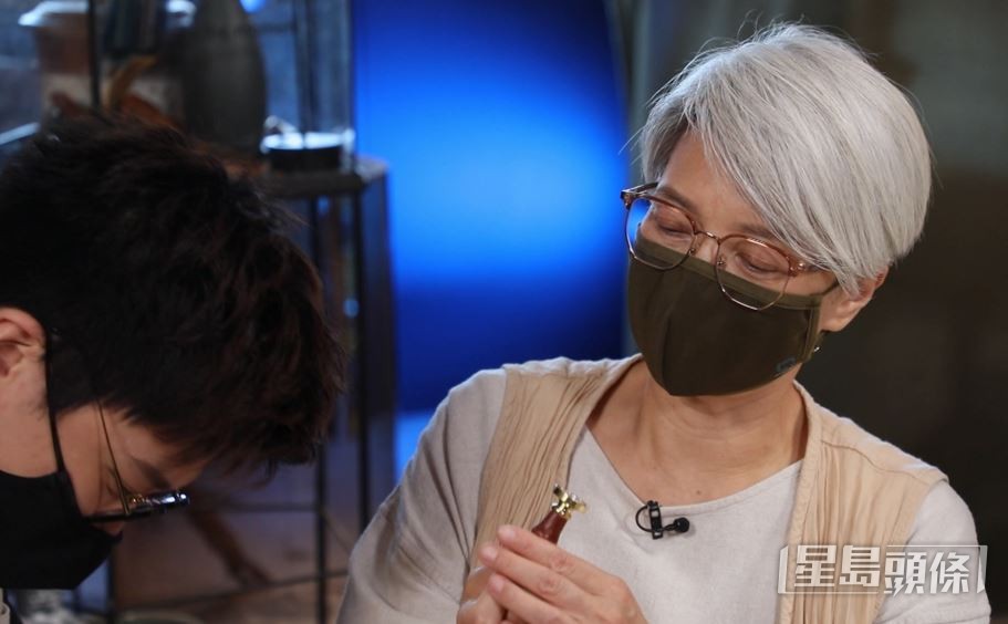 指兒子變得孝順溫柔，令自己感覺十分幸福。