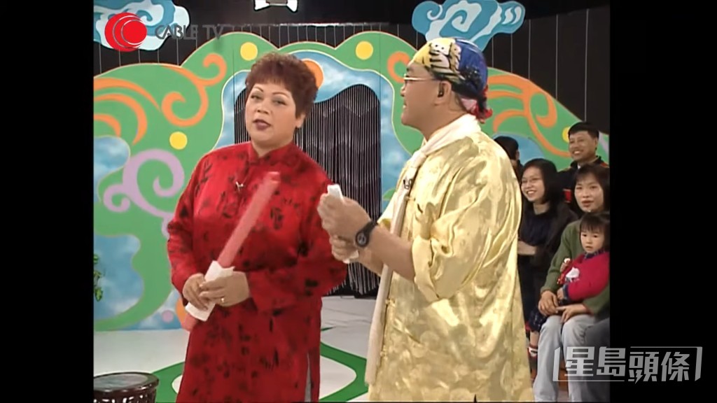 2001年,肥媽與梁家仁一同主持《肥媽一家人》,探討家庭、親子議題外,亦講社會新聞。