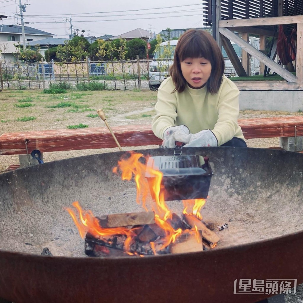 森美拍檔小儀都中招。