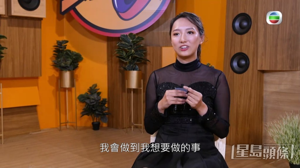 前港姐姜嘉琳表演極盡視聽之娛,可惜最後輸咗。