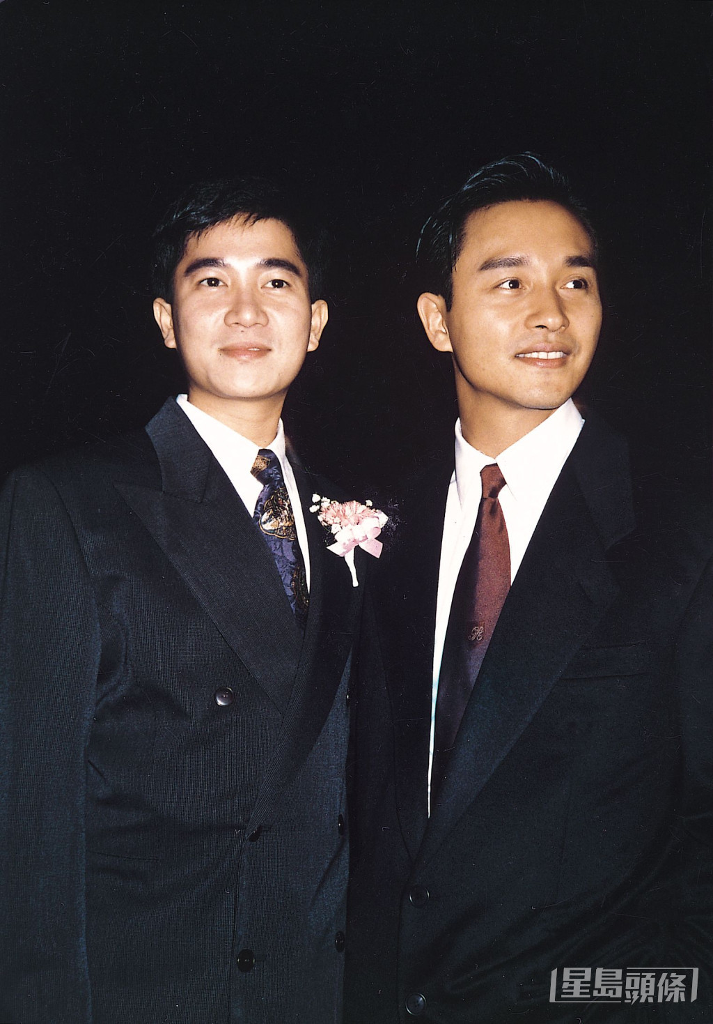 杜自持指陳百強（左）及張國榮等曾合作的歌手，自他與劉德華開公司後便沒有再合作。