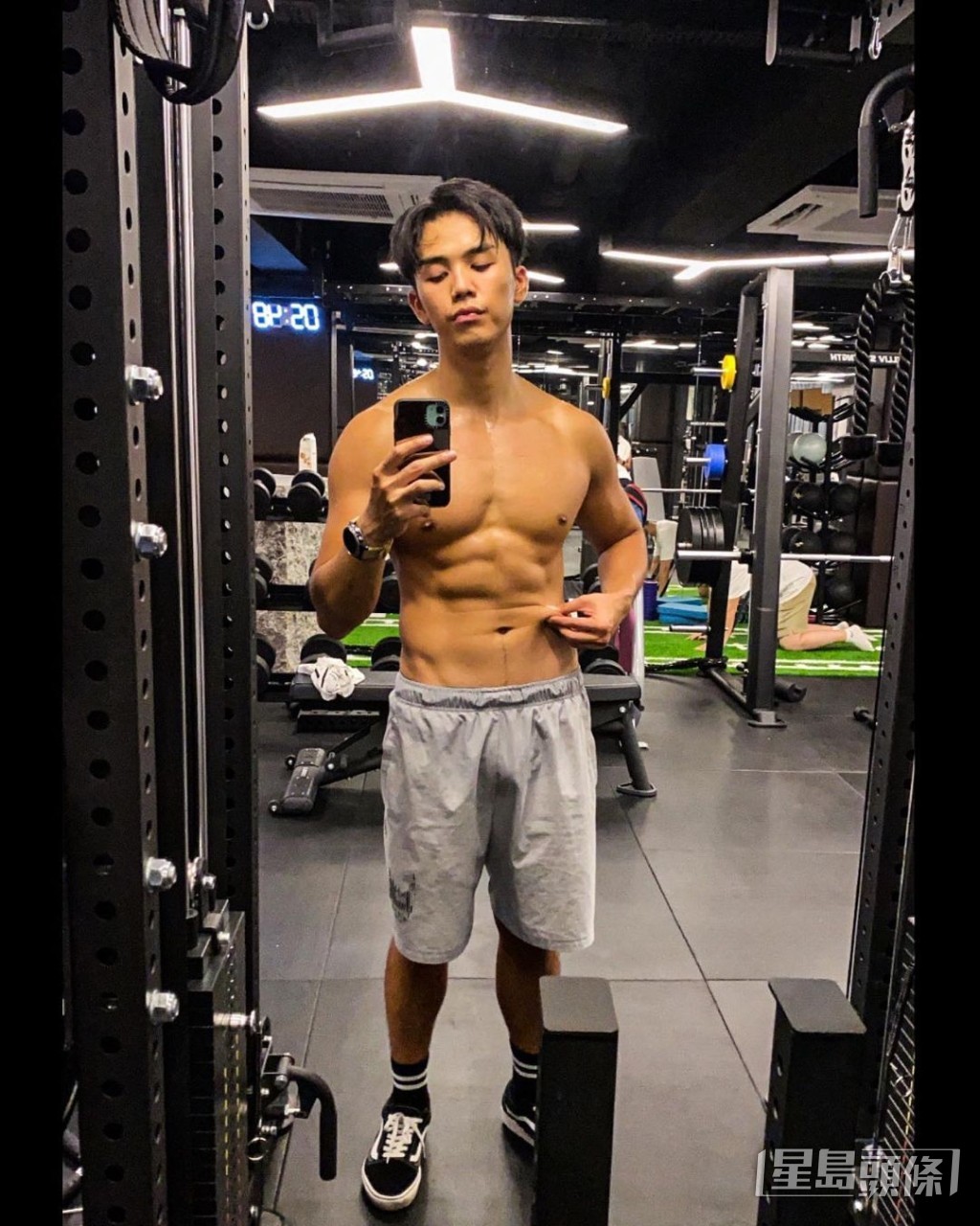 身為健身教練的Alvin婚後開始幸福肥,他解釋為參加健美比賽而增磅。