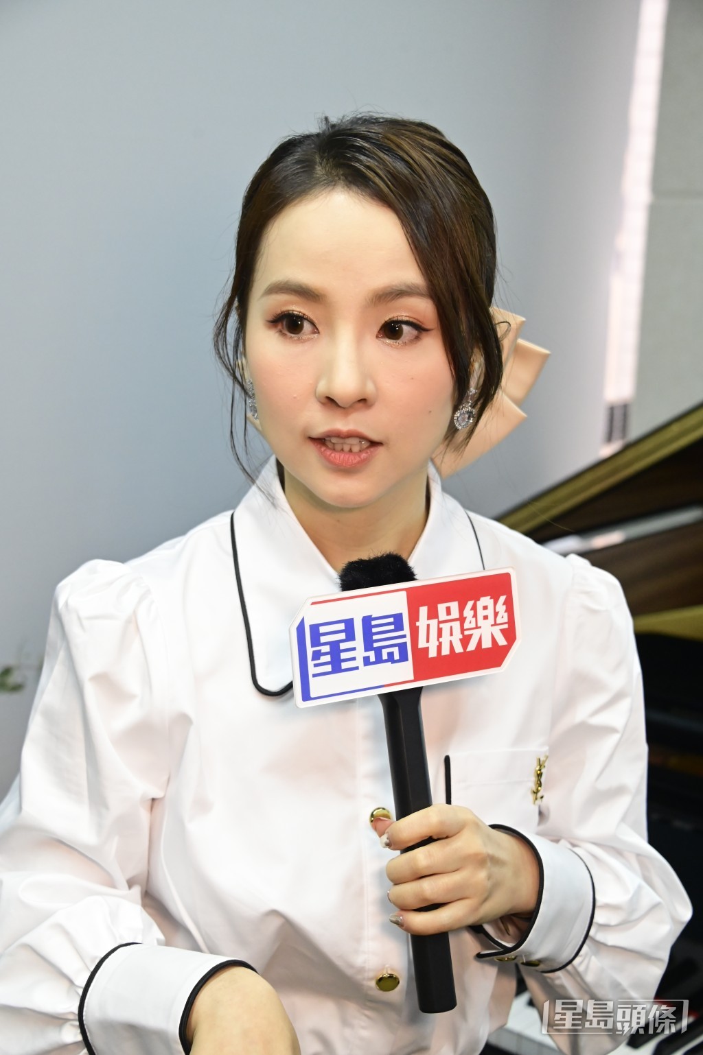 谷婭溦指開設學校期望能幫助香港音樂市場，培育音樂人材，做到「音樂全城、傳𠄘音樂」的理念。