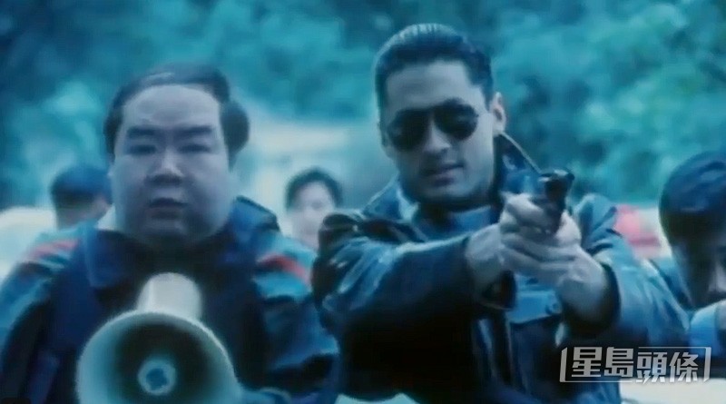 鄭則仕(左)於1997年再憑《三個受傷的警察》封帝。