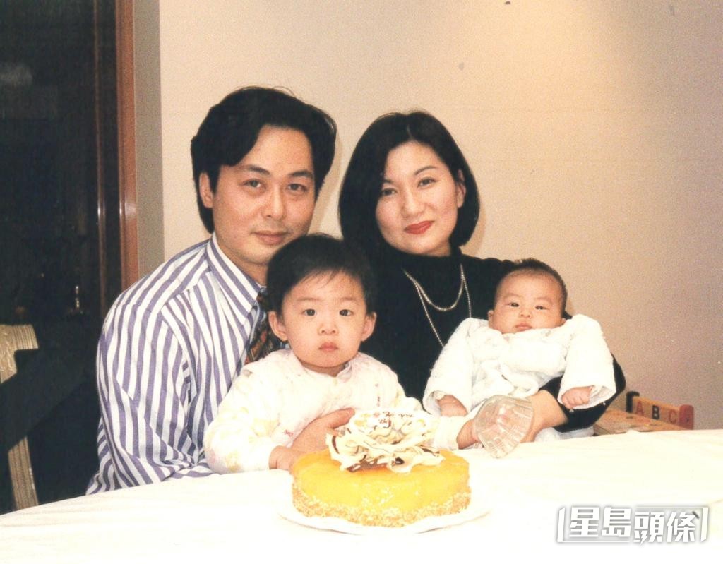 婚後誕下二個兒子！