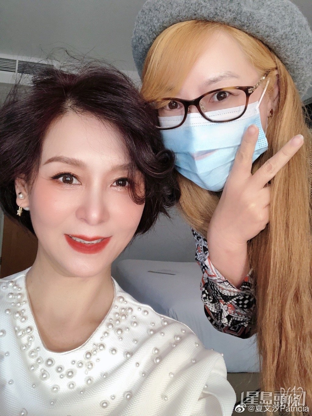 夏文汐近年也有追上潮流玩社交網,見她狀態亦相當不錯!
