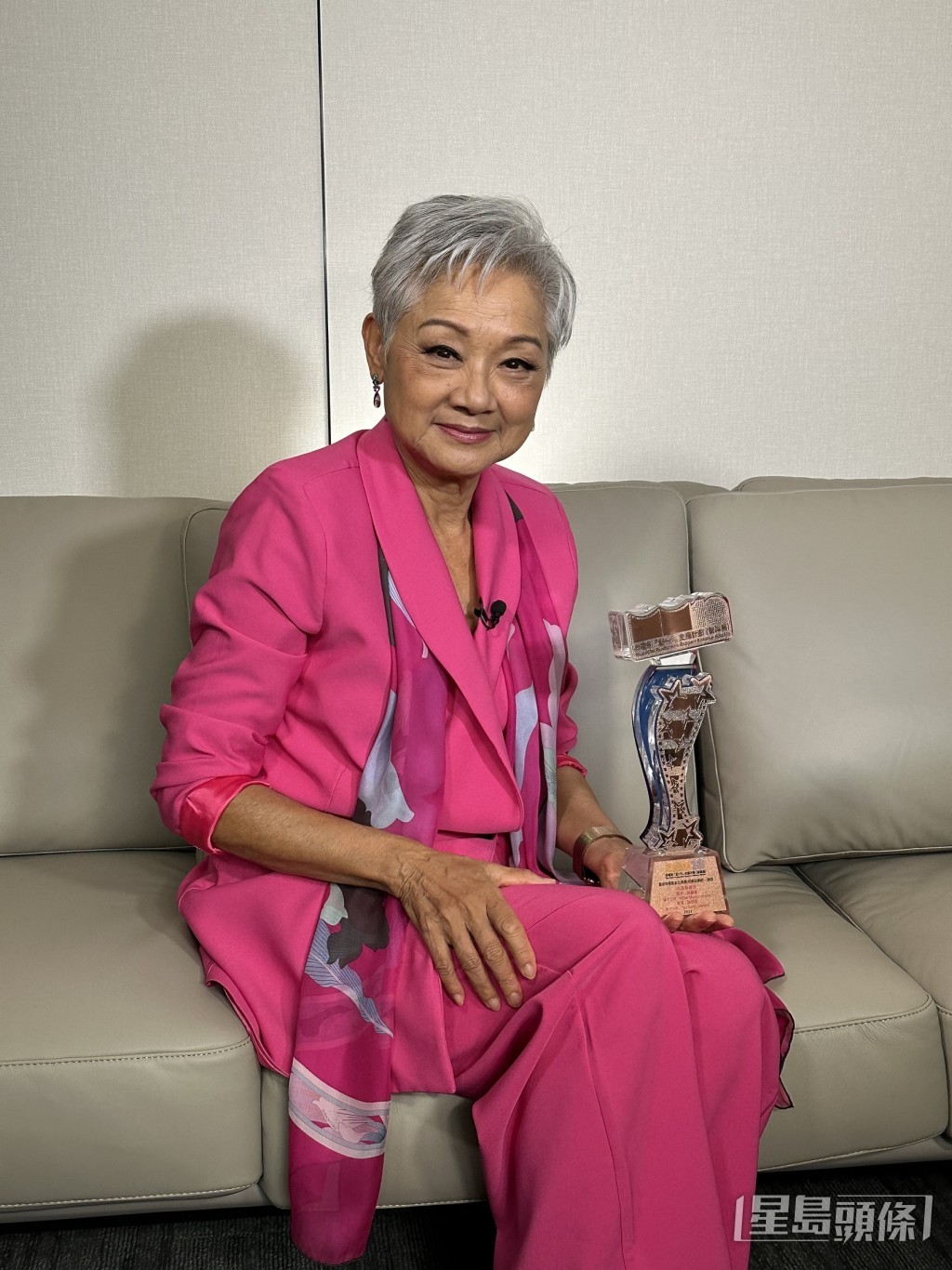 葉麗儀投入角色，原來是想到曾經患腦癌的孫兒。