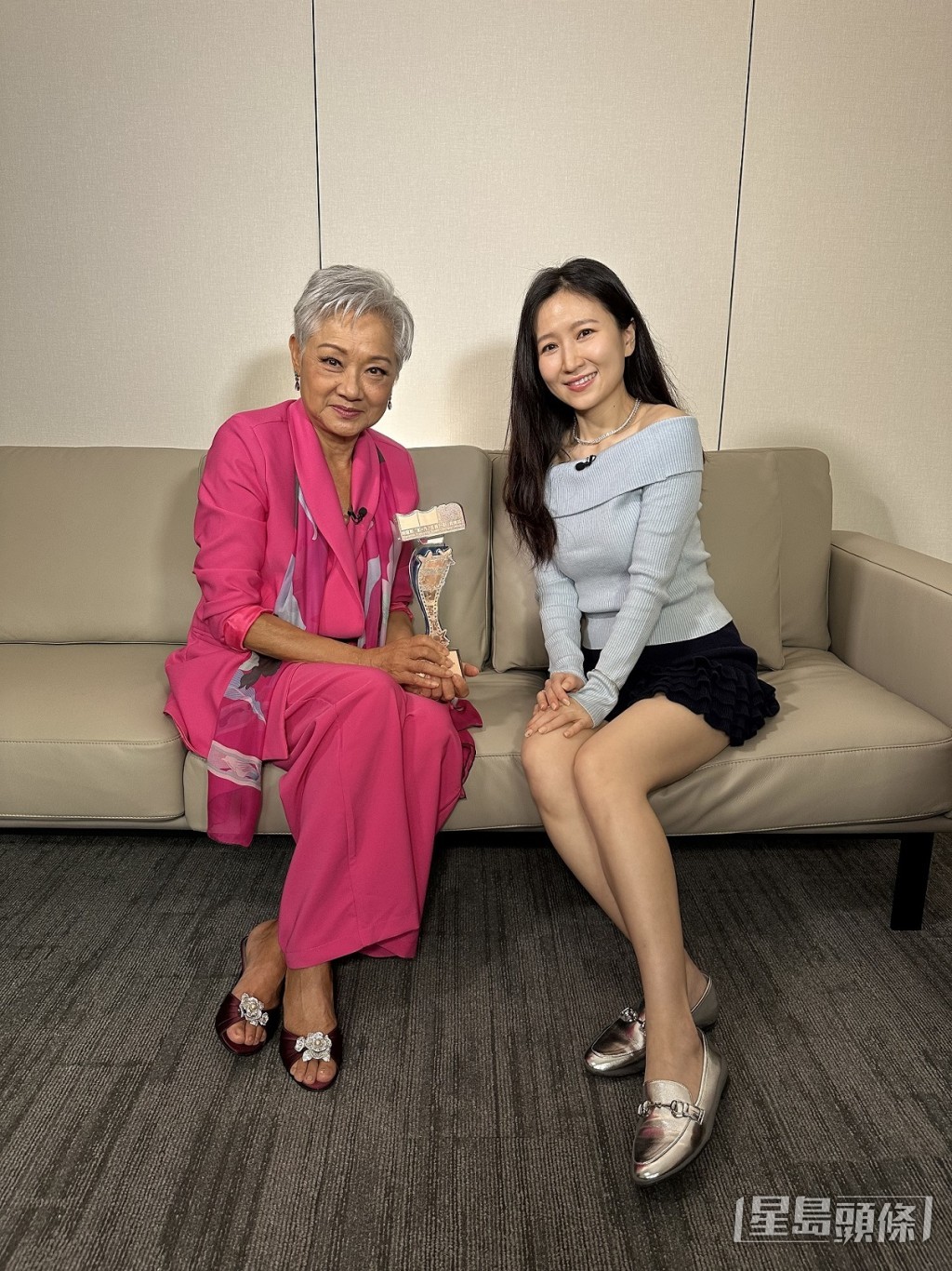 葉麗儀懷緬以前與顧嘉煇共事的時光。