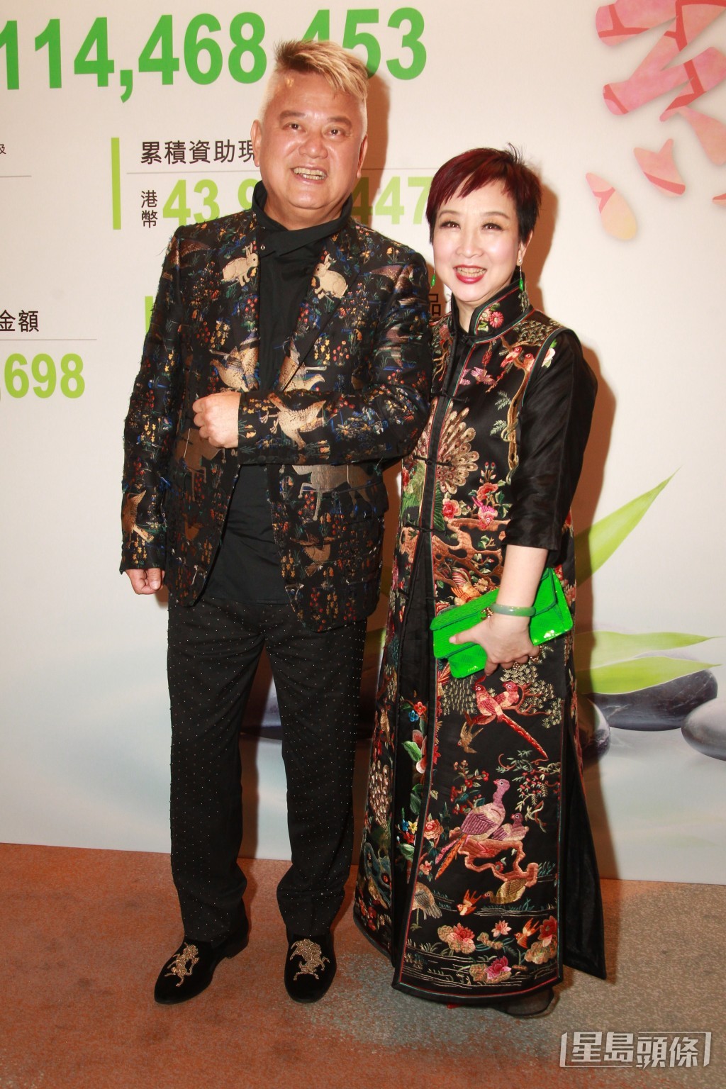 陳百祥與太太黃杏秀都是圈中人。