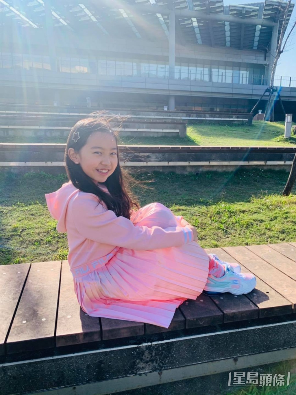 現時13歲的珠女已經變咗一位小美人。