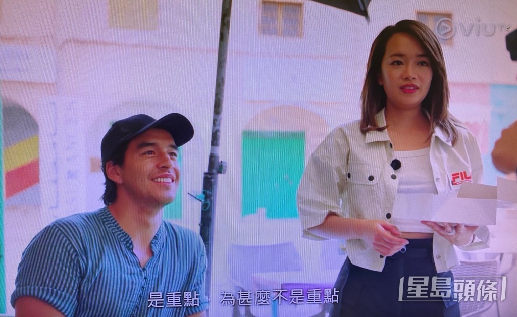 自認鵪鶉的Hailey,早前拍《食得怪 先好嗌》到摩洛哥遇上心儀靚仔Caleb,被製作組迫先敢身講兩句。