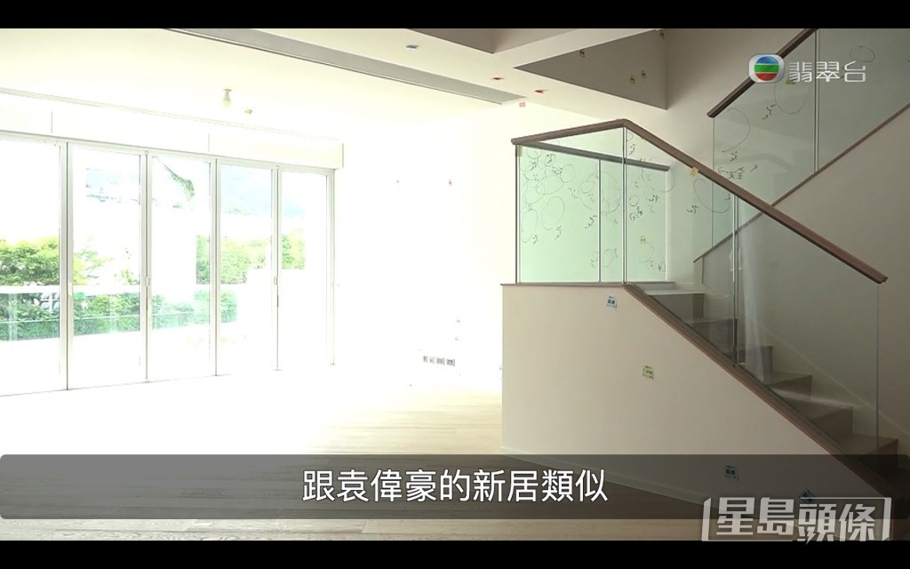 大宅實用面指2,205平方呎。