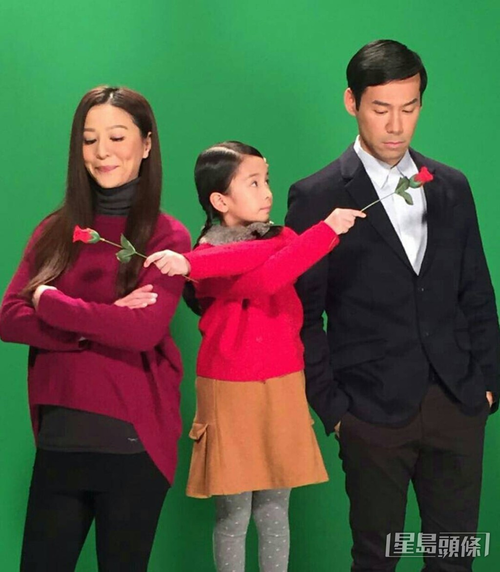 摄《一屋老友记》时，陈偲颖只约6至7岁左右。