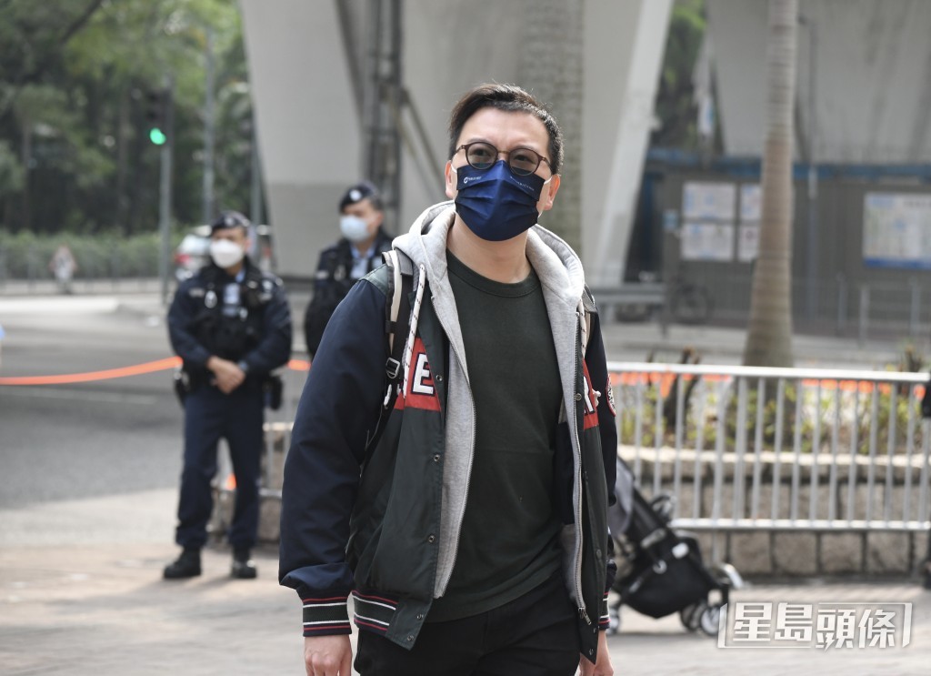 被告何啟明。禇樂琪攝