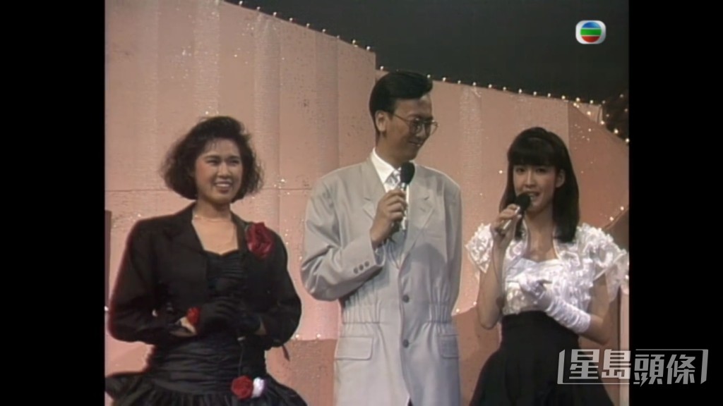梁詠琳（左）1988年由美國返港。