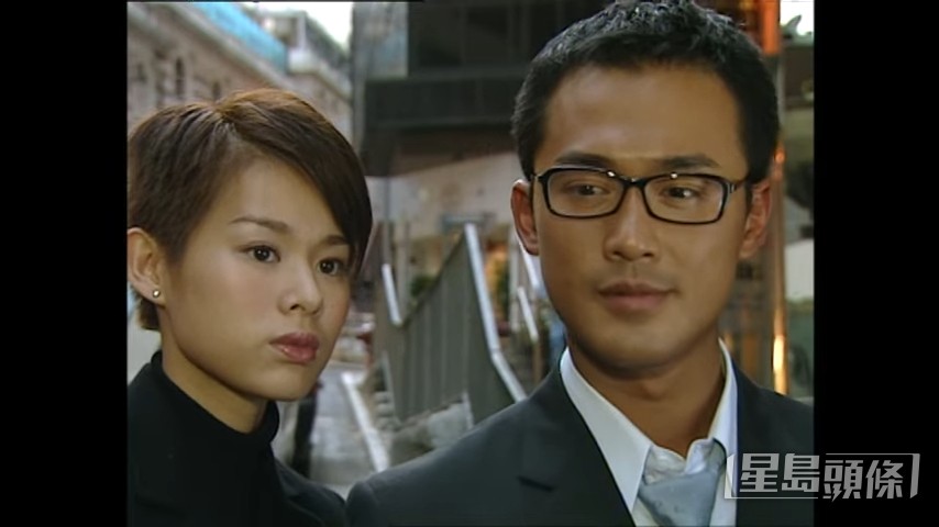 胡杏兒20年前的青澀樣。（《律政新人王》劇照）