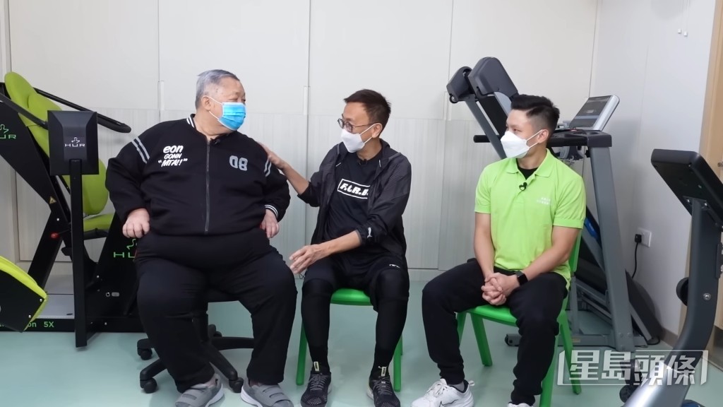 鄭丹瑞在節目中問到秦煌身形問題會否為他帶來不便,秦煌聞言說:「我最近已經瘦了一點。」