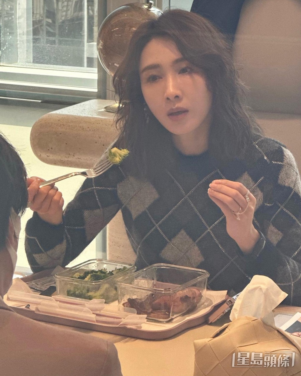 黎姿分享最常開餐的地方。
