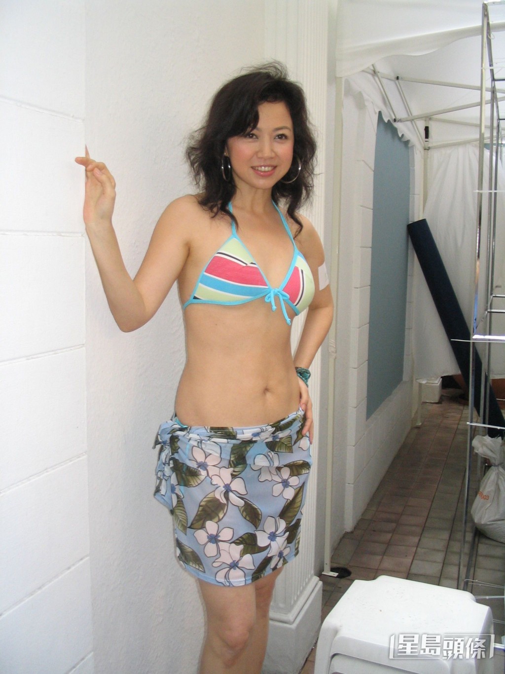 唐麗球誕女後接到修身廣告。