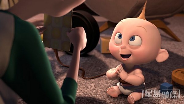 迪士尼動畫《超人特工隊》中的BB積仔(JackJack)。
