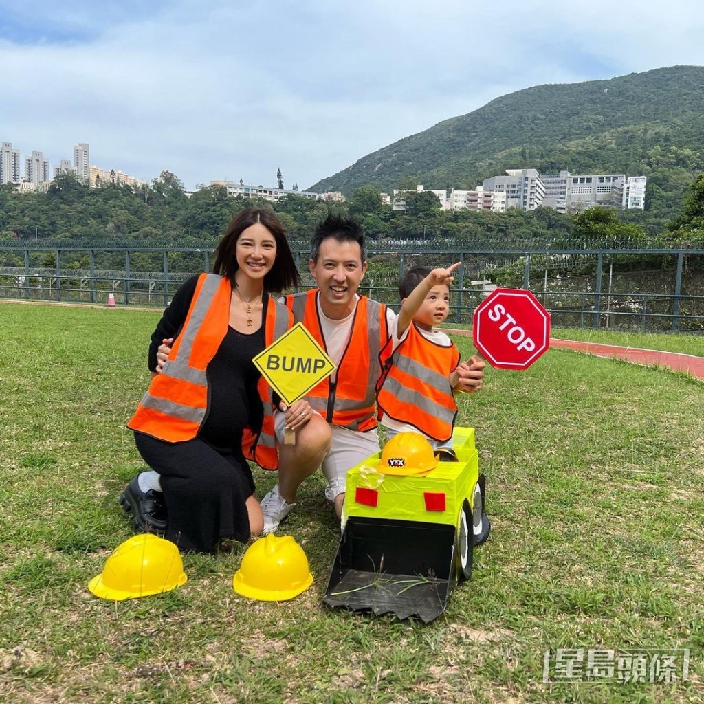 已經升格做媽媽的倪晨曦凡事以囝囝為先，她笑說：「還以為今年可以扮個辣妹，結果變成一團路障。」