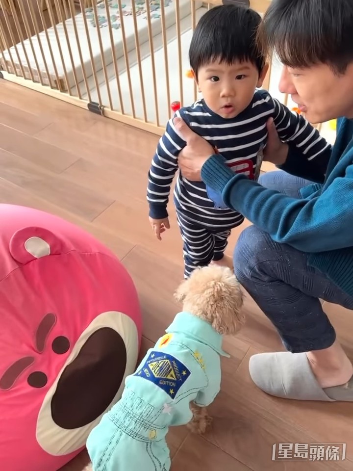 囝囝當然玩得開心。